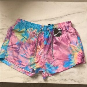 Boardies Pink Tie-Dye Women's Shorts